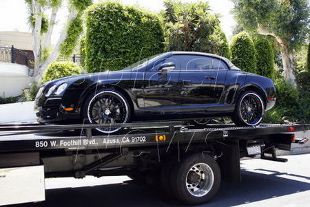 Victoria Beckham Bentley Continental GTC
