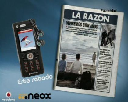 La Razón y Vodafone ofrecen un Sony Ericsson W880i gratis