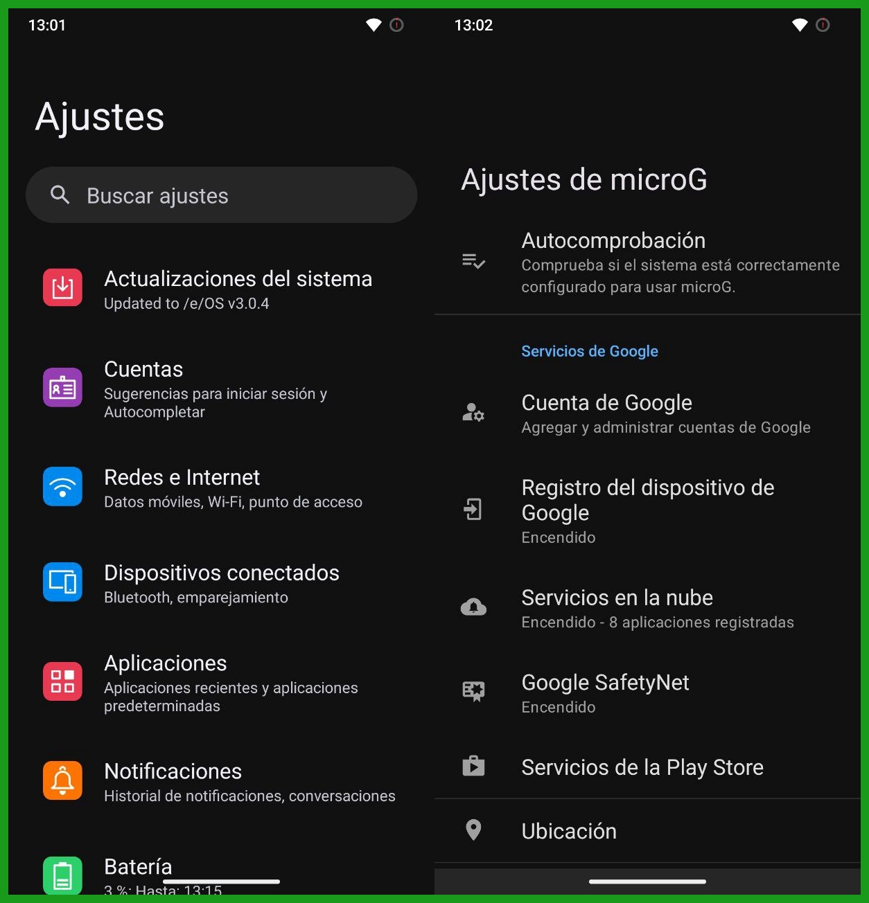 E Os Ajustes