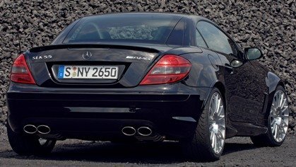 Mercedes SLK 55 AMG black series