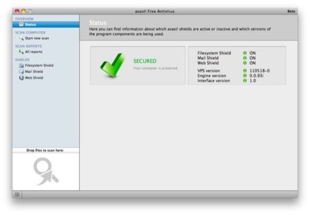Avast antivirus ahora también para Mac OS X