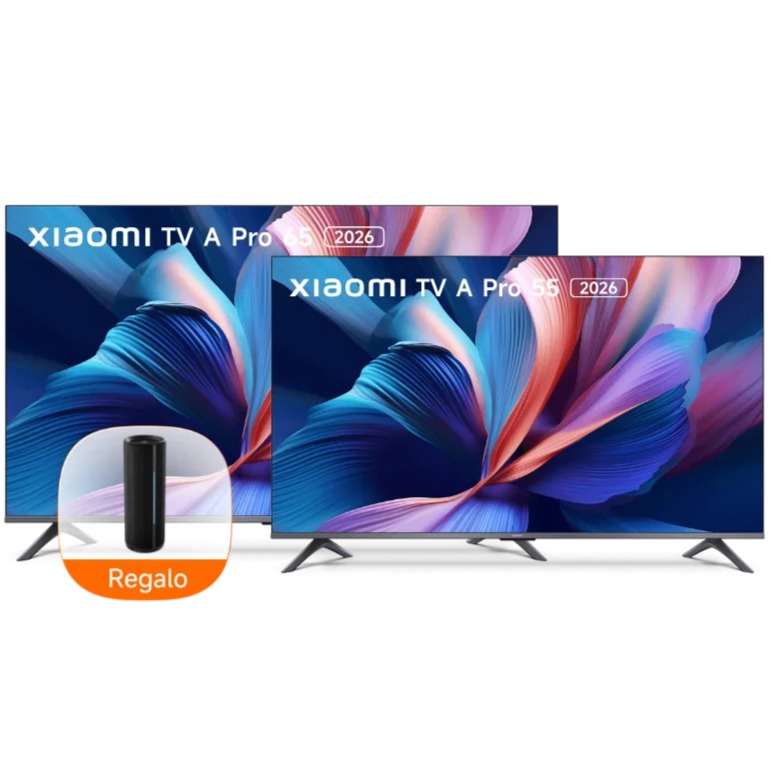 Xiaomi TV A Pro 55 2026 + Xiaomi TV A Pro 65 2026 + Xiaomi Bluetooth Speaker
 