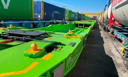 Vagón Especial Tren Camiones Tramesa