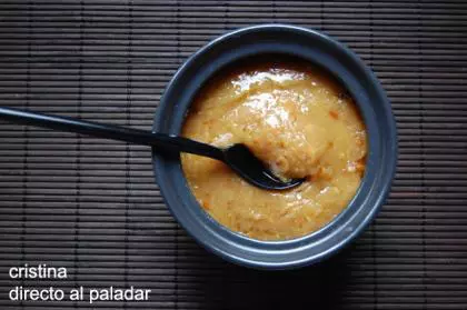 Paté de ajo asado. Receta