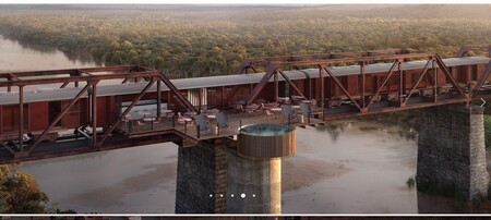 Hotel tren Kruger Shalati
