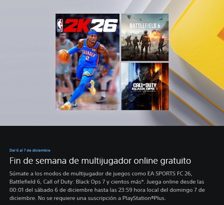 Si estás cansado de pagar para jugar online, hay una buena noticia. PlayStation abre un fin de semana de multijugador gratis