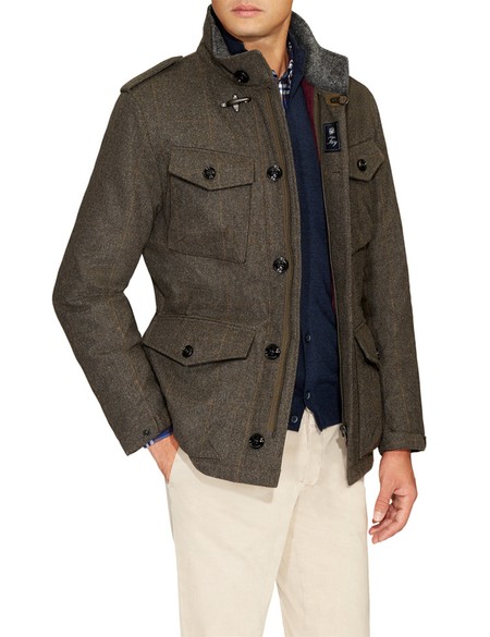 La fuerza del estilo: chaqueta Field en lana de Fay