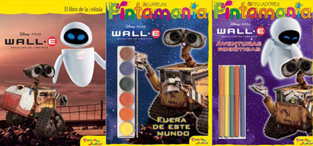 Wall-E, el robot de película llega a los libros