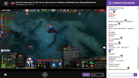 Game streams, un cliente no oficial de Twitch.tv para Windows 8.1. La aplicación de la semana