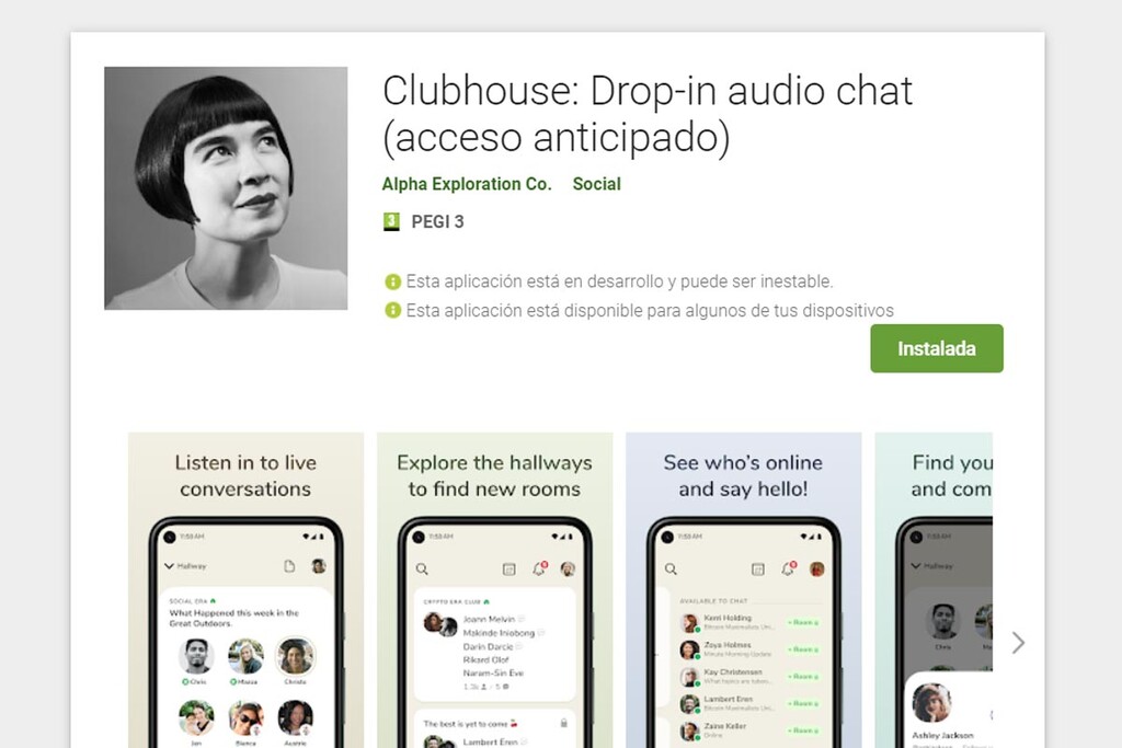 Clubhouse ya se puede descargar desde Google Play