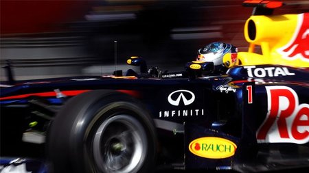 Red Bull Racing y Sebastian Vettel asustan en el segundo día de tests en Montmeló