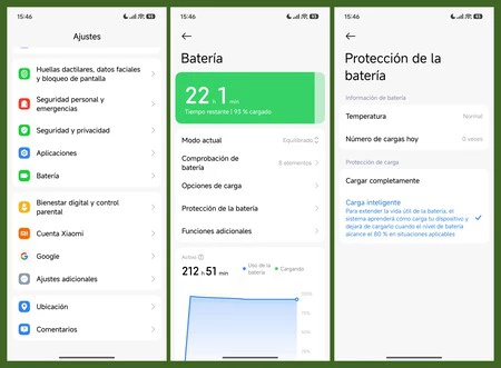Xiaomi Hyperos Bateria