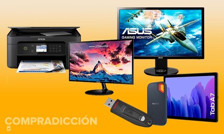 Acierta seguro: estos son los monitores, tabletas, impresoras o dispositivos de almacenamiento más vendidos del momento en Amazon