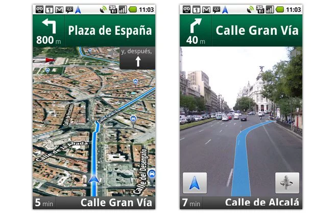 Google Maps Navigation en España: un navegador GPS y búsquedas por voz en tu teléfono Android
