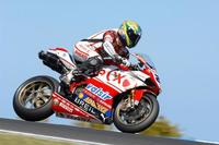 Troy Bayliss logra la Superpole en su país