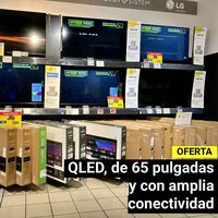 Carrefour tiene esta enorme tele de 65 pulgadas por 36,90 euros al mes: QLED, 4K y buena conectividad