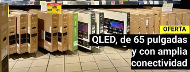 Carrefour tiene esta enorme tele de 65 pulgadas por 36,90 euros al mes: QLED, 4K y buena conectividad