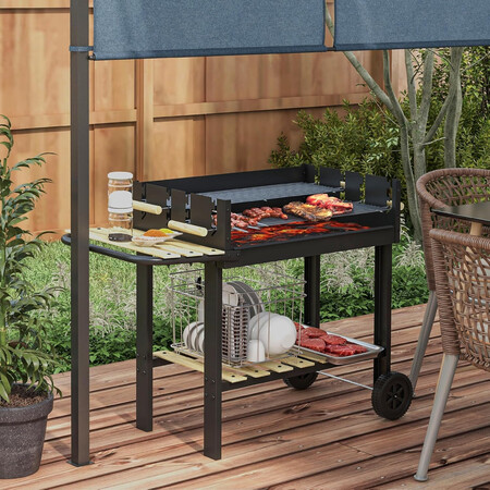 Outsunny Barbacoa De Carbon