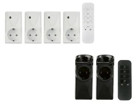 Kit de interruptor inalámbrico interior 5 pzas. / exterior 3 pzas.