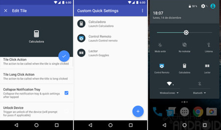 Ajustes Rápidos Personalización