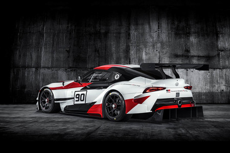 Gr Supra Racing Concept Toyota Supra Salón de Ginebra motor 6 cilindros