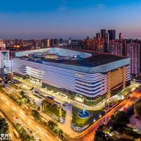 El centro comercial más ambicioso de China no se conforma con vender: el Wushang Dream Era es una miniciudad bajo techo