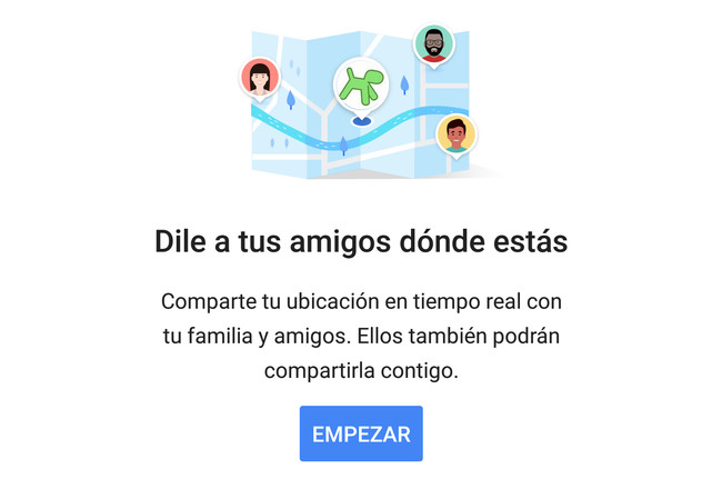 Maps Compartir Ubicación