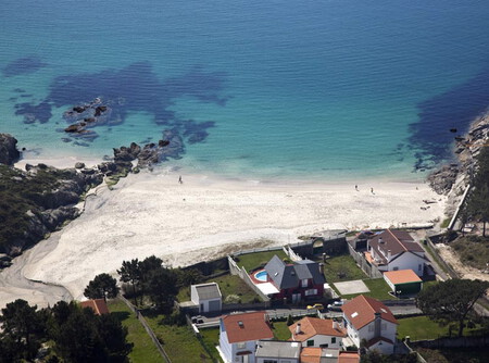 Pueblo Galicia Bonito Desconocido Marinero Tranquilo Escapada