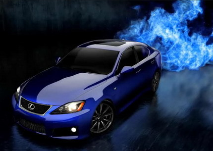 Sitio web del Lexus IS-F y galería de fotos oficiales