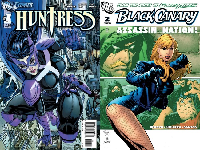 Huntress y Black Canary