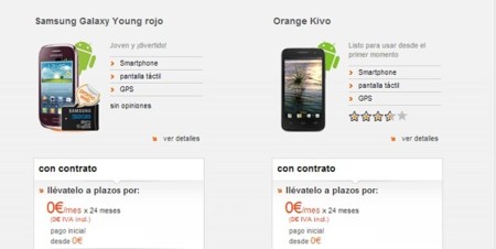 Los smartphones de gama de entrada a cero euros vuelven a Orange por Navidad