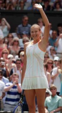 Maria Sharapova portada del Top Spin