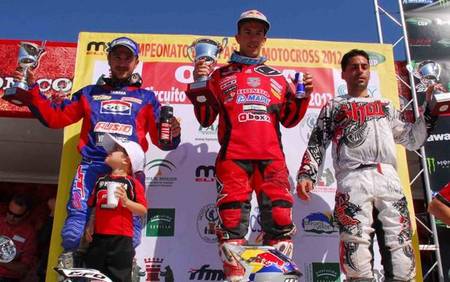 Jonathan Barragán se lleva la victoria en la segunda prueba del Campeonato de España MXÉlite en Osuna