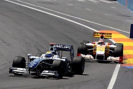 Notable sexta posición de Fernando Alonso en el GP de Europa