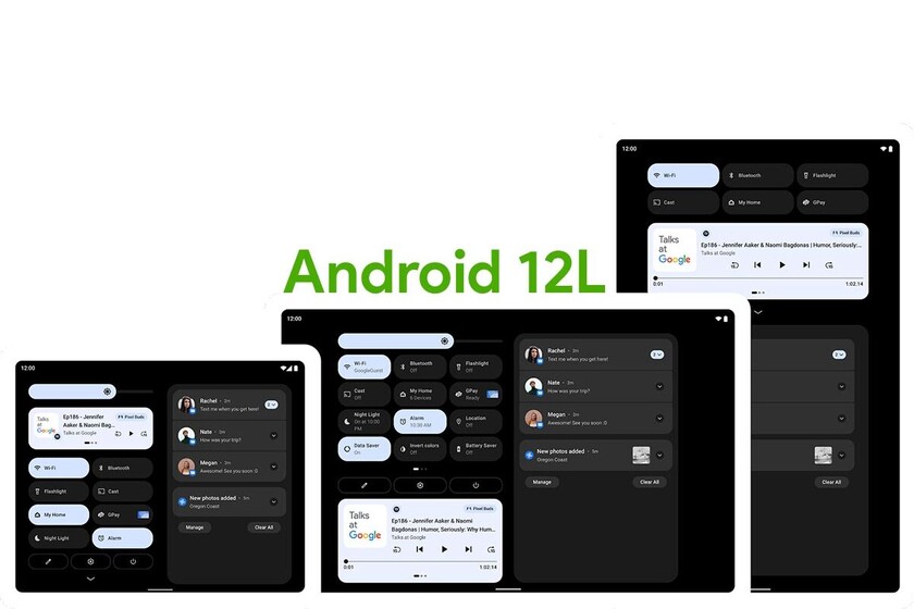 Android 12L es oficial: una versión especial para las pantallas grandes ...