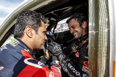 Isidre Esteve y Nasser Al-Attiyah