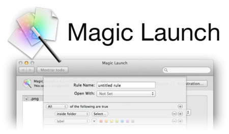 Magic Launch, estableciendo reglas a la apertura de archivos