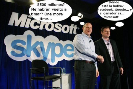 La imagen de la semana: Microsoft compra Skype