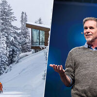 El fundador de Netflix tiene tanto dinero que está invirtiendo en las típicas excentricidades de millonario. Como un resort de esquí privado