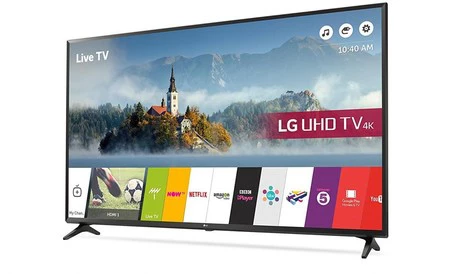 Smart TV LG 55UJ630V, con 55 pulgadas y resolución 4K, por 459,99 euros y envío gratis