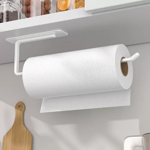 Soporte para rollos de cocina sin taladrar