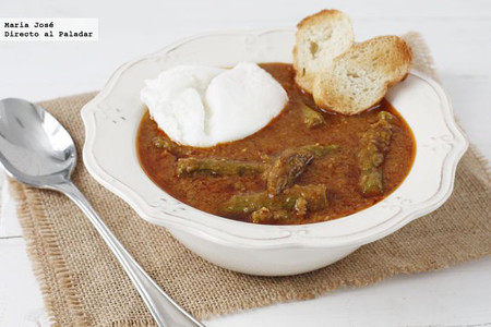 Receta de espárragos esparragados con huevo