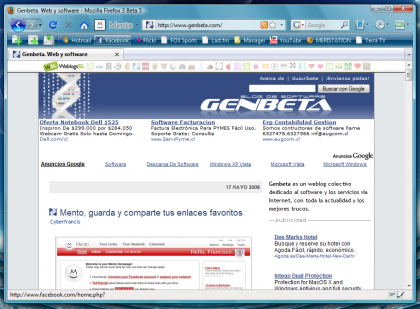 Firefox al estilo Aero