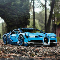 ¡Alucina! No tendrá 1.500 CV pero el Bugatti Chiron de Lego Technic cobra vida con 3.599 piezas
