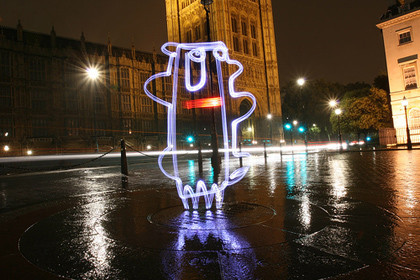 Lichtfaktor, los graffiteros de la luz