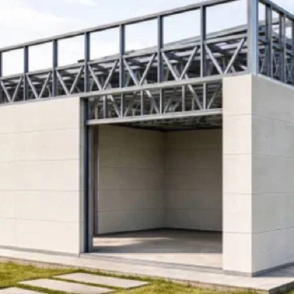 Estructura SteelFrame 50m2 – Steel Frame con Planos,Placas Ignifugas y Tornillos.
