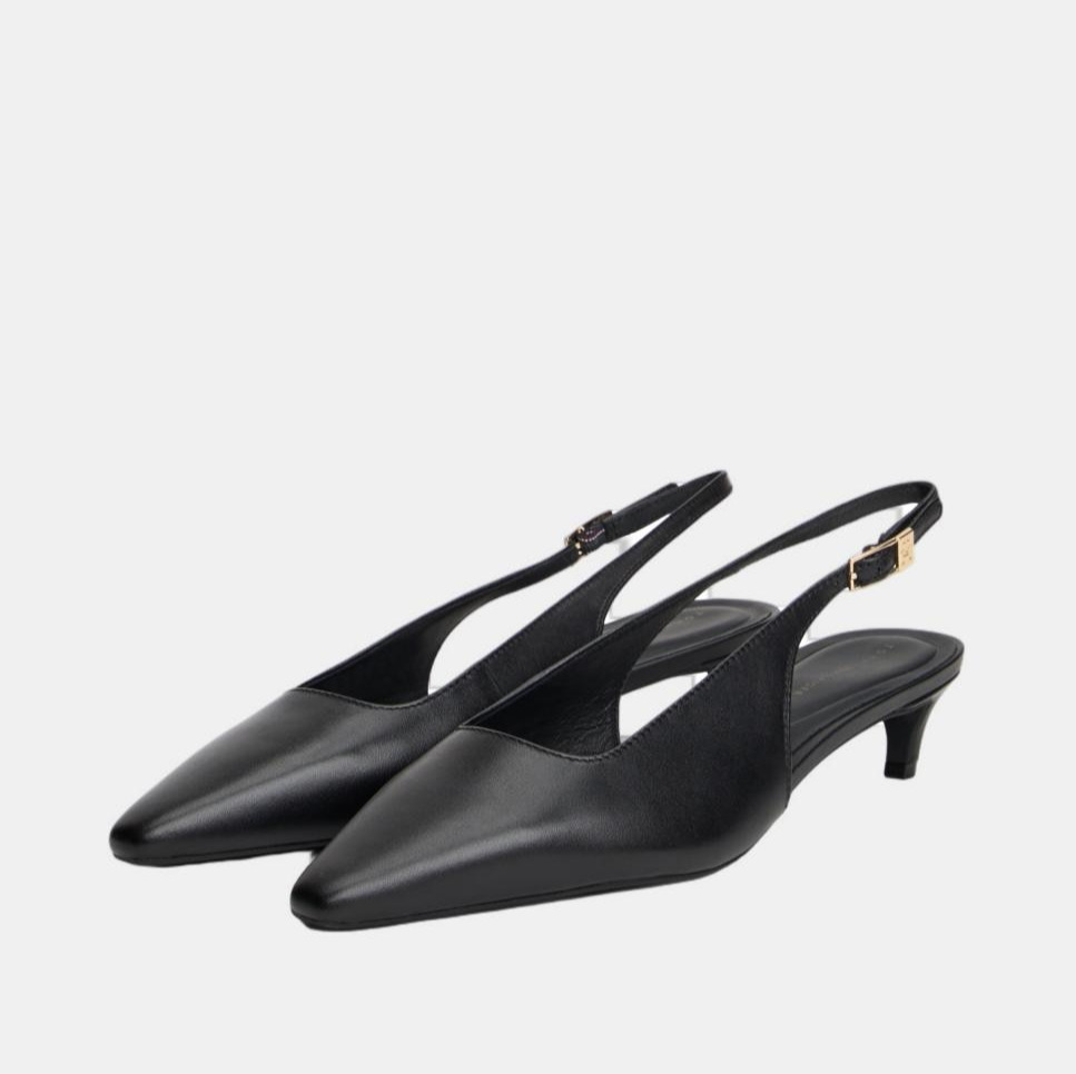 Zapato slingback con hebilla y tacón bajo - Tommy Hilfiger