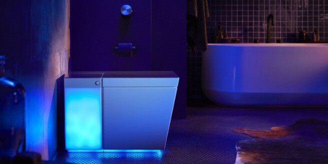 Este exclusivo inodoro se integra en el hogar conectado y tiene tantas funciones que necesitas el móvil para configurarlo