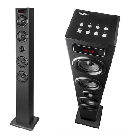 40W de sonido por 54,99 euros con la la torre de sonido Elbe TW-403-BT Bluetooth USB rebajada en Amazon