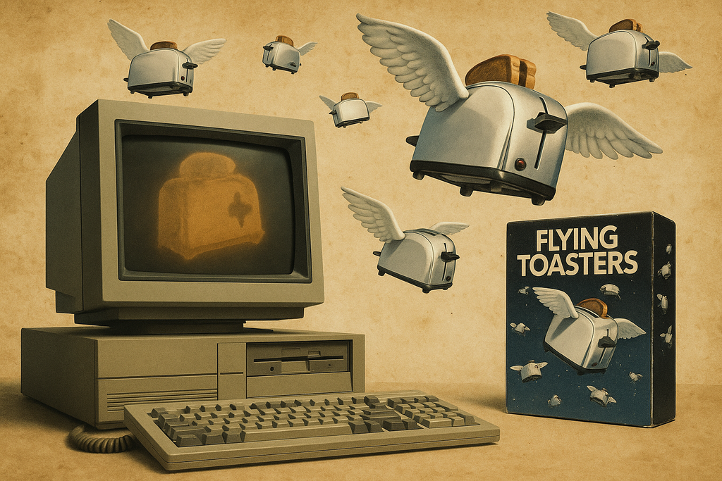 Cuando necesitábamos salvapantallas para que no se 'quemase' el monitor... y miles de usuarios pagaron 50 dólares por uno